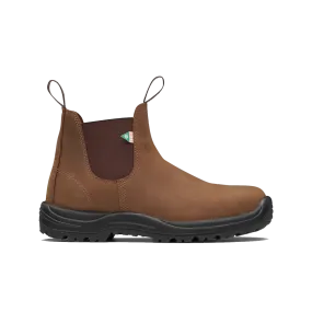 Blundstone #164 Crazy Horse Brown Work & Safety Boots