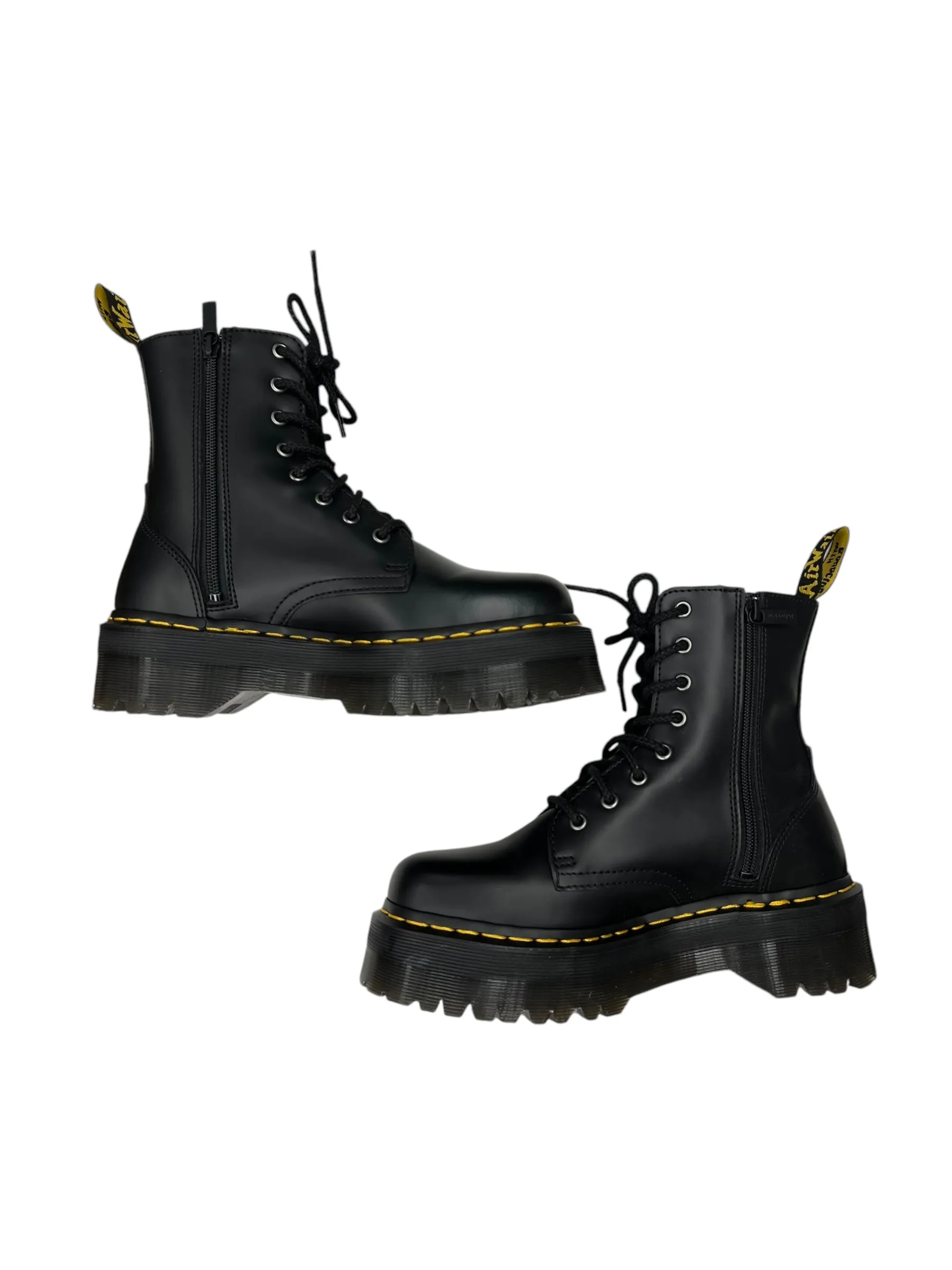 Boots Combat By Dr Martens In Black, Size: 7