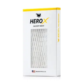 ECD Hero X Faceoff Lacrosse Mesh Stringing Piece