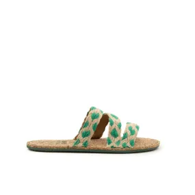 Vegan sandal green MAR003